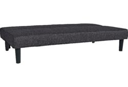 Home - Patsy - 2 Seater Fabric Clic Clac - Sofa Bed - Charcoal